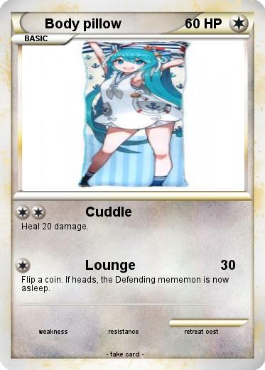 Pokemon Body pillow