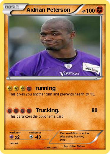 Pokemon Aidrian Peterson