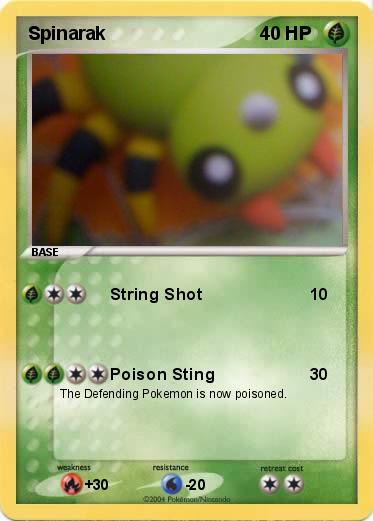 Pokemon Spinarak