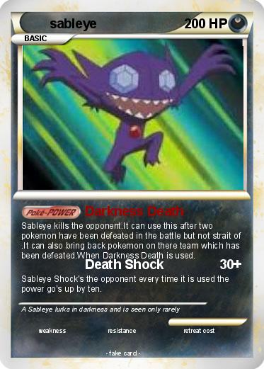Pokemon sableye