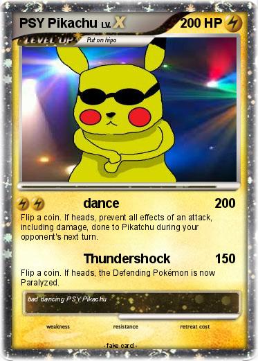 Pokemon PSY Pikachu