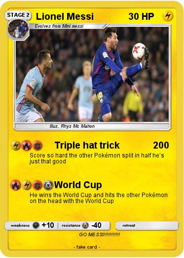 Pokemon Lionel Messi