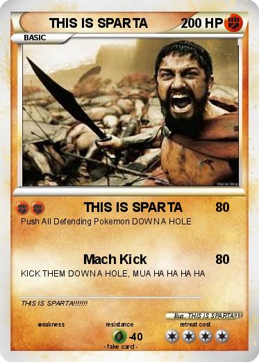 Pokemon THIS IS SPARTA