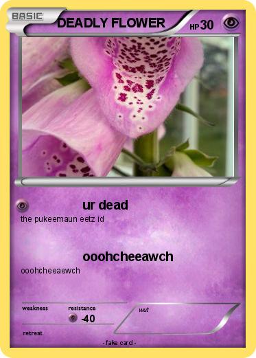 Pokemon DEADLY FLOWER
