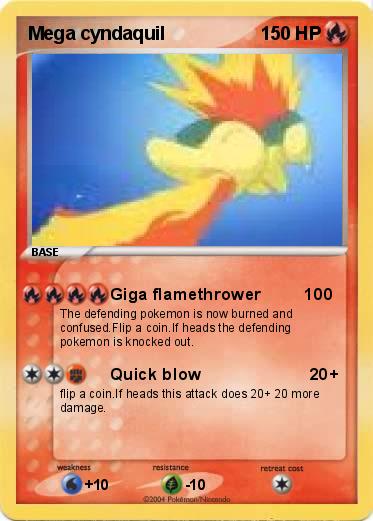 Pokemon Mega cyndaquil