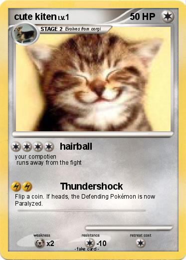 Pokemon cute kiten