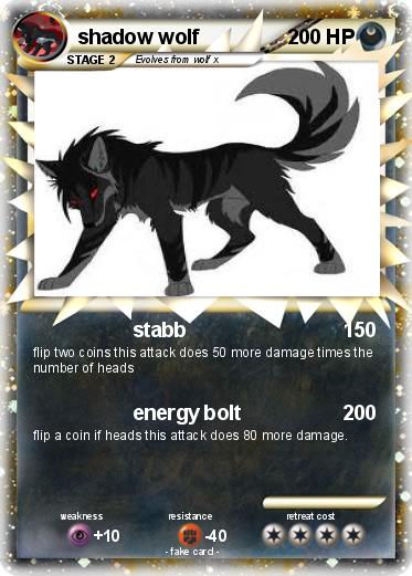 Pokemon shadow wolf