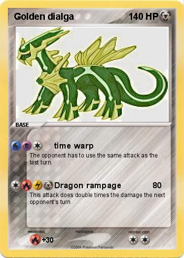 Pokemon Golden dialga 