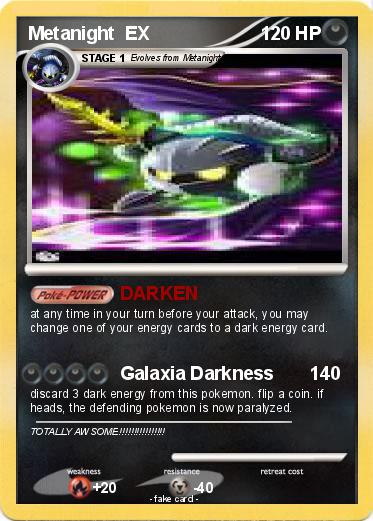 Pokemon Metanight  EX