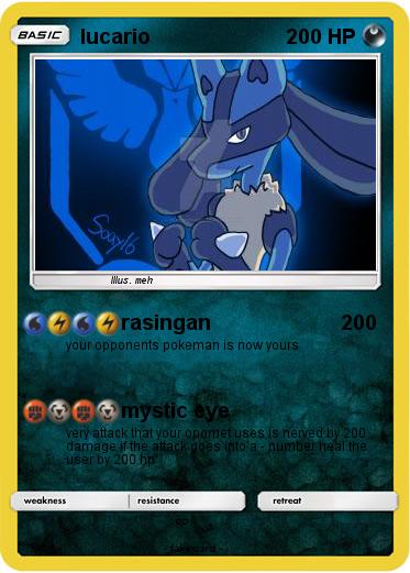 Pokemon lucario