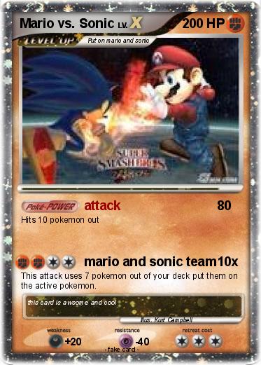 Pokemon Mario vs. Sonic