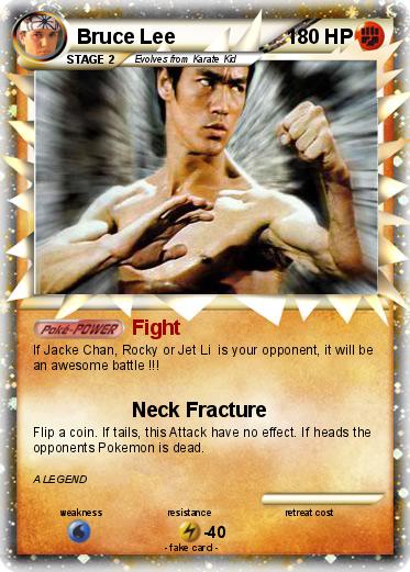 Pokemon Bruce Lee