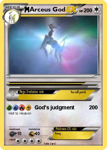 Pokemon Arceus God