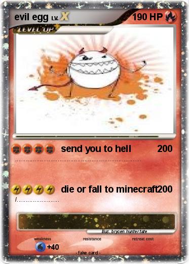 Pokemon evil egg
