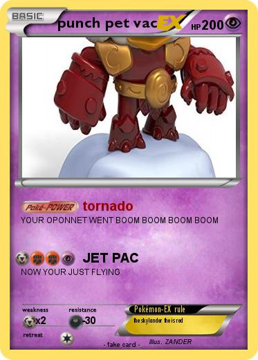 Pokemon punch pet vac