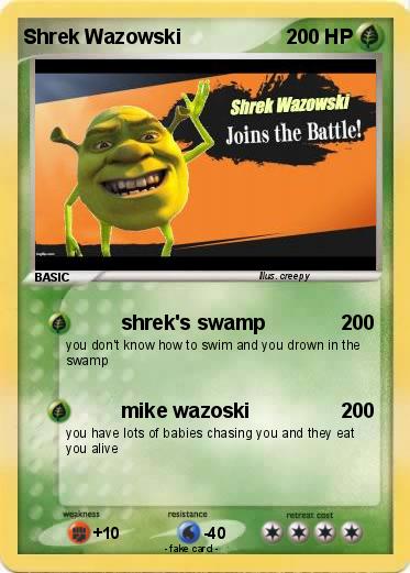 Pokemon Shrek Wazowski