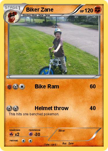 Pokemon Biker Zane