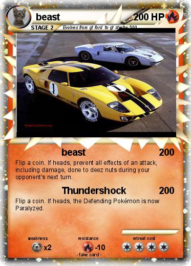 Pokemon beast