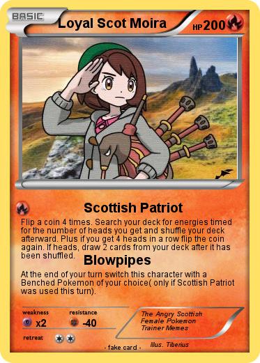 Pokemon Loyal Scot Moira