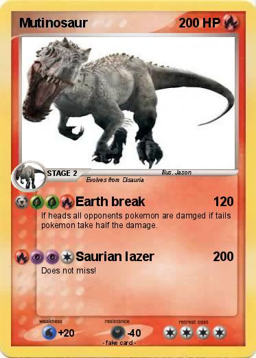 Pokemon Mutinosaur