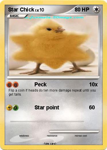Pokemon Star Chick