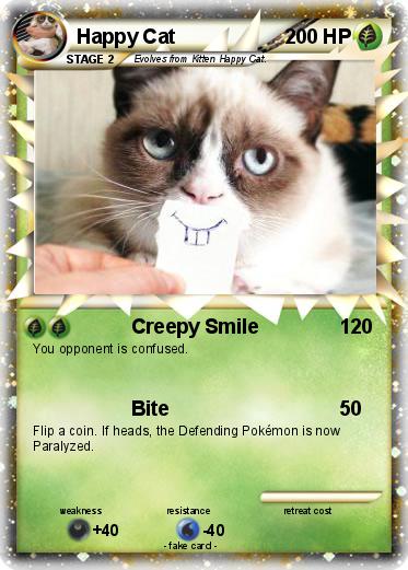 Pokemon Happy Cat