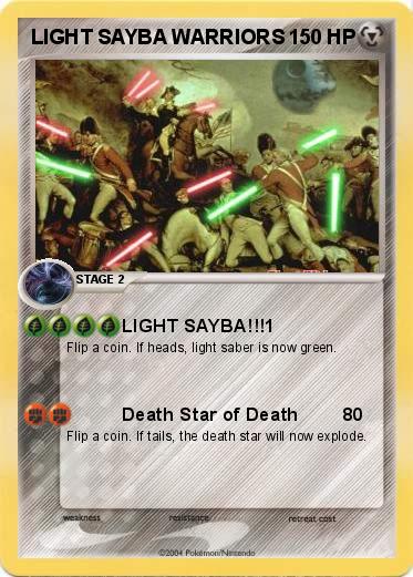 Pokemon LIGHT SAYBA WARRIORS