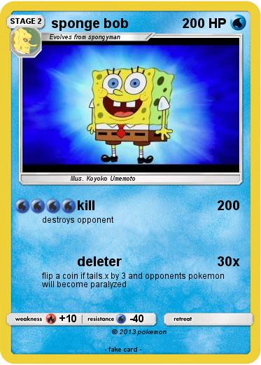 Pokemon sponge bob