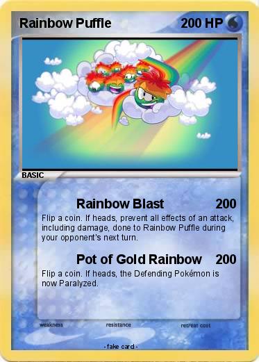 Pokemon Rainbow Puffle