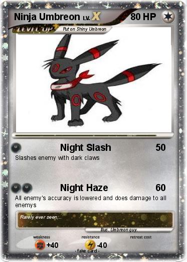 Pokemon Ninja Umbreon