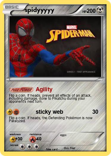 Pokemon spidyyyyy