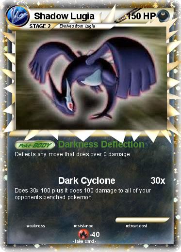 Pokemon Shadow Lugia