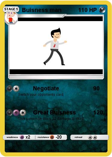 Pokemon Buisness man
