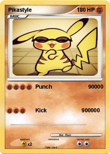 Pokemon Pikastyle