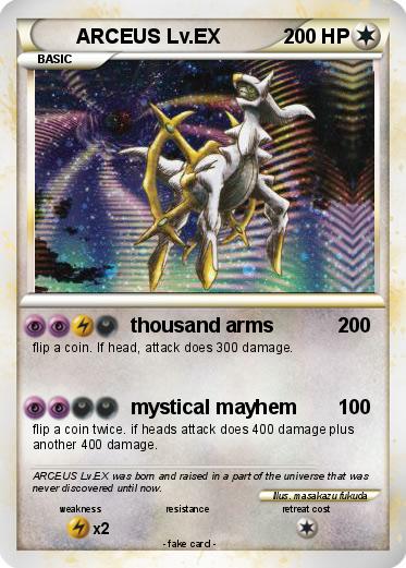 Pokemon ARCEUS Lv.EX