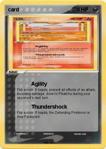 Pokemon card