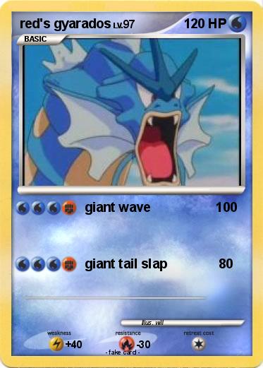 Pokemon red's gyarados