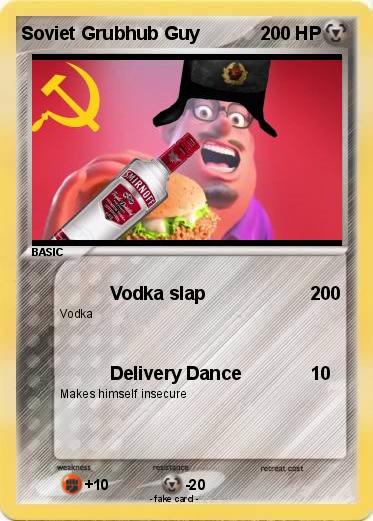 Pokemon Soviet Grubhub Guy