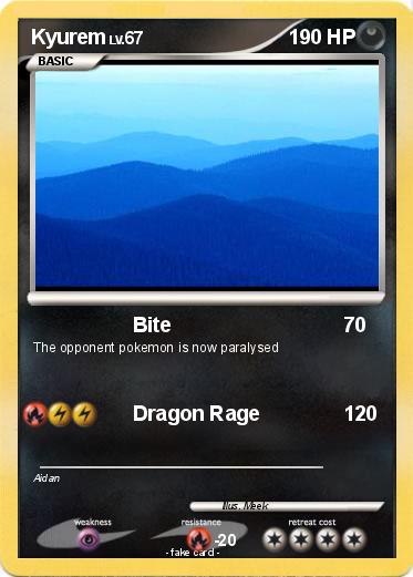 Pokemon Kyurem