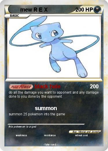 Pokemon mew R E X
