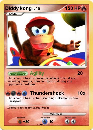 Pokemon Diddy kong