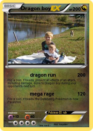 Pokemon Dragon boy