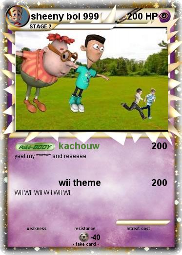 Pokemon sheeny boi 999