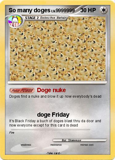 Pokemon So many doges