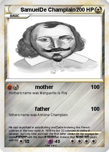 Pokemon SamuelDe Champlain