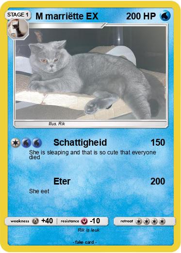 Pokemon M marriëtte EX
