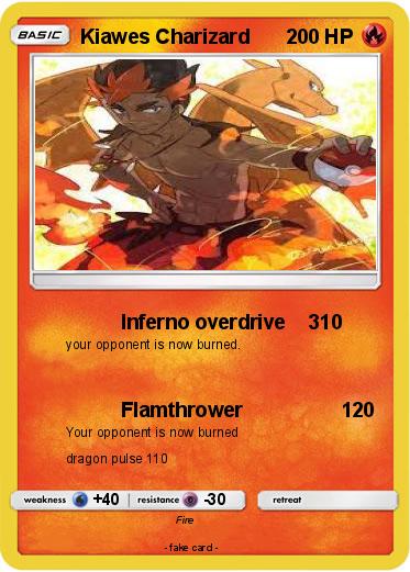 Pokemon Kiawes Charizard