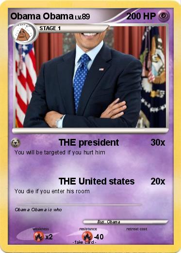 Pokemon Obama Obama