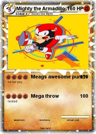 Pokemon Mighty the Armadillo