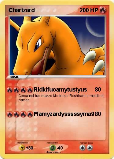 Pokemon Charizard